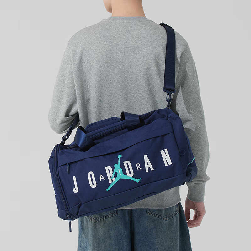 Jordan Polyester Travel Bag Unisex Blue JD2523037AD-001