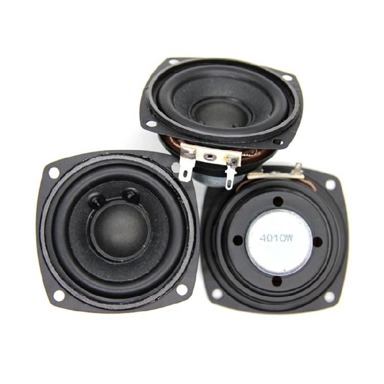1 Pair Audio Portable Speakers Full Range Speaker 4Ohm 10W DIY Stereo HiFi Horn