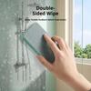 4pcs Glass Magic Cleaning Brush Effective Limescale Water Stain Remover Cleaning Tool for Shower Door Glass Window Home Cleaning