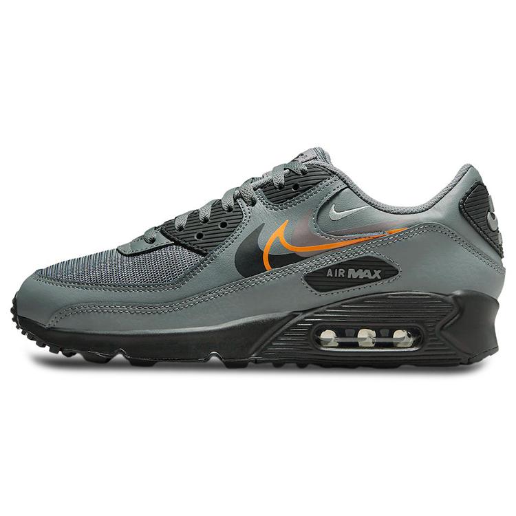 

новые Nike Air Max 90 Multi Swoosh Дымчато-серый Мандарин 46