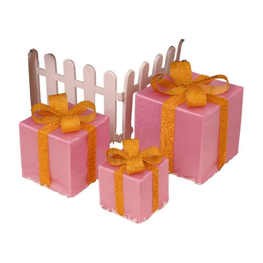 Valentine'S Day Gift Box Three-Piece Set Valentine'S Day Decoration Birthday Decoration A