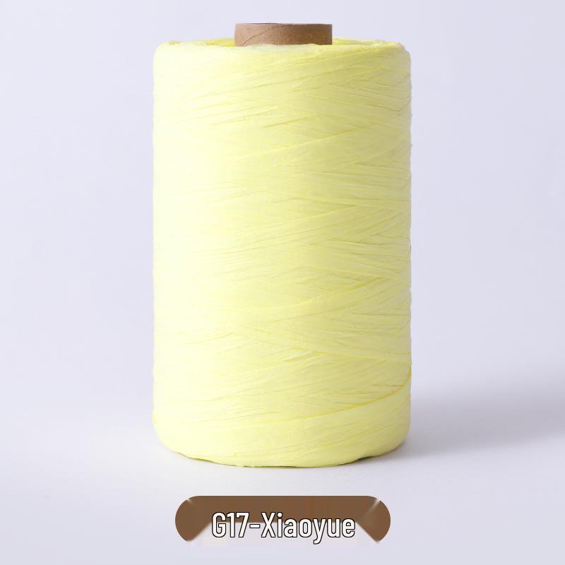 Cotton Raffia Yarn for Crocheting and Knitting Summer Hats and Bags