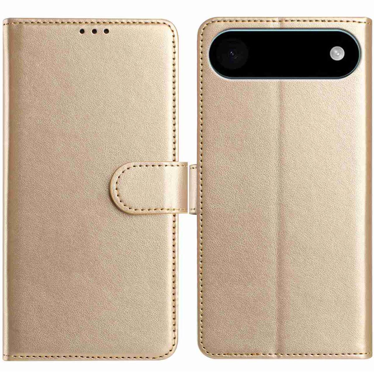 

Для iPhone 17 Air Чехол-кошелек с подставкой из искусственной кожи, откидная крышка-фолио с 8 отделениями для карт Gold