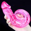 Small Tadpoles Unisex Double-headed Penis Super Long Size Head Dildo Female Pulling Supplies
