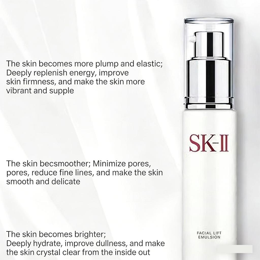 SK2 Water Essence Hautpflege-Set mit Kollagen-Lotion (100 g) – Anti-Falten-Kosmetik – Hautpflege-Geschenk