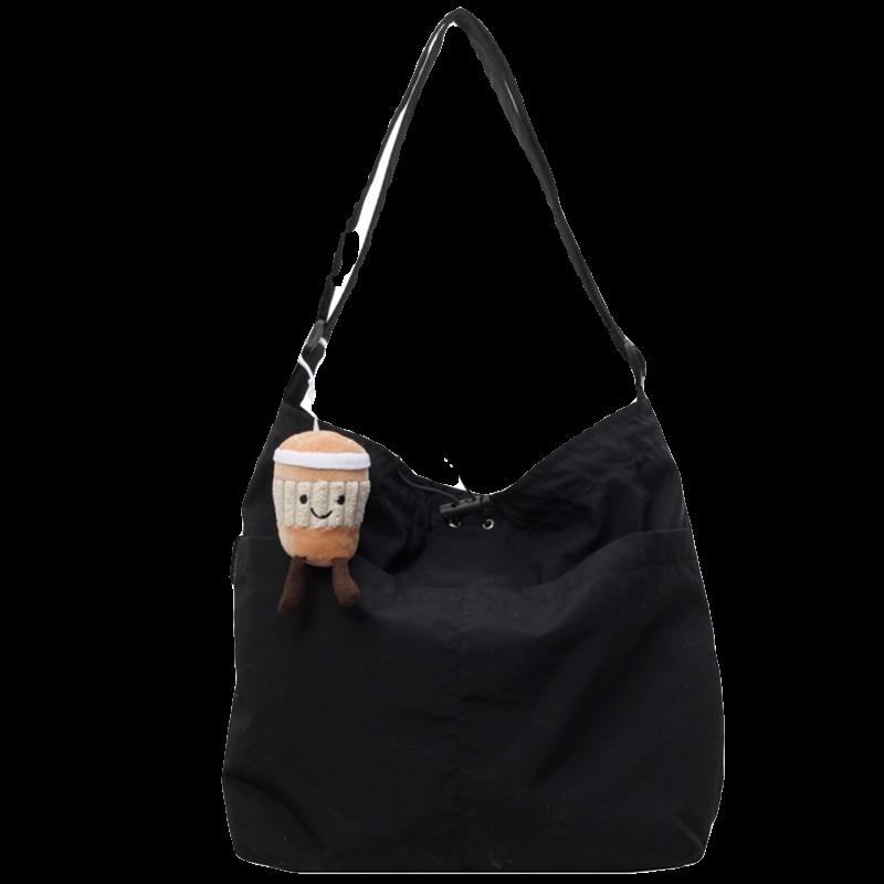 Casual Large Women's Tote - New Fashion Cloth Bag for School & Commuting, Single Shoulder or Crossbody, High-Capacity