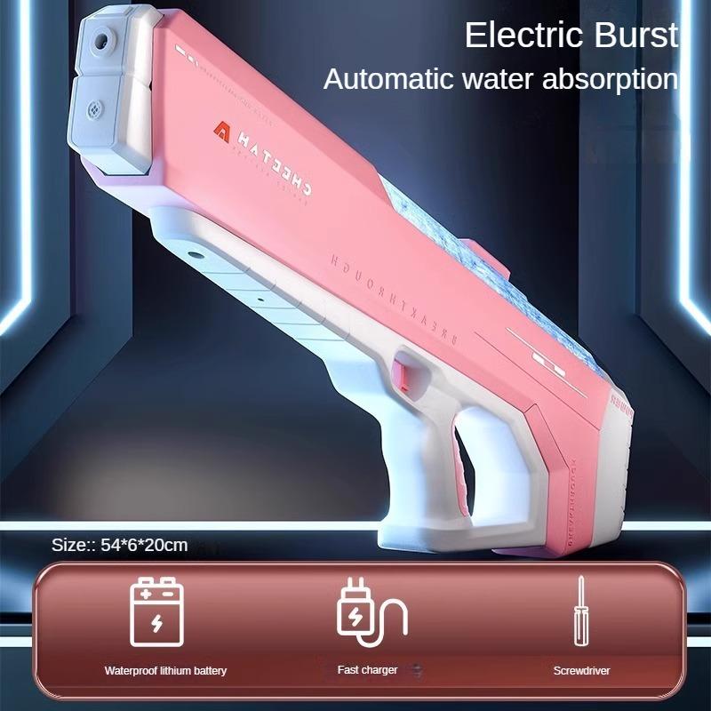 Automatically Absorb Water High Pressure Electric Water Gun Toys For Kids Summer Outdoor Pool Fight Games Children Watergun Gift