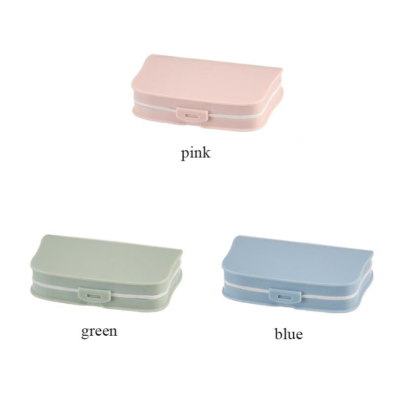 Tragbarer Organizer-Behälter für Tabletten, Reise-Pillendose mit Dichtungsring, kleine Pillendose für Tabletten, Behälter für Medikamente