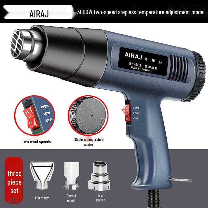 Arrizo High-Power Portable Heat Gun for Electronic Repair & Heat Shrink Applications