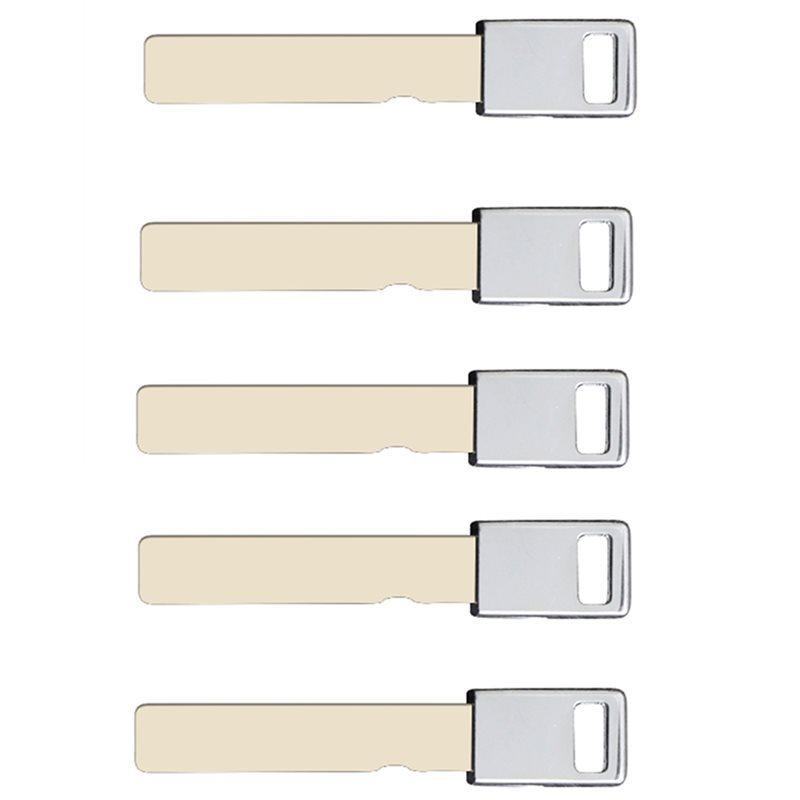 5PCS Emergency ert Smart Key Blade Replacement For Elantra Remote Key Uncut Car Accessories