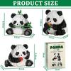 3 In1 Panda Building Blocks Building Toys Animal Bricks Building Blocks Figures Animal Toys 720 Pieces Panda