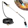 Flammenkontrolle Propanbrenner Unkrautbrenner Set Langer Arm Unkrautbrenner Garten Flammenwerkzeug Für Schnelle Und Sichere Flammenanpassung