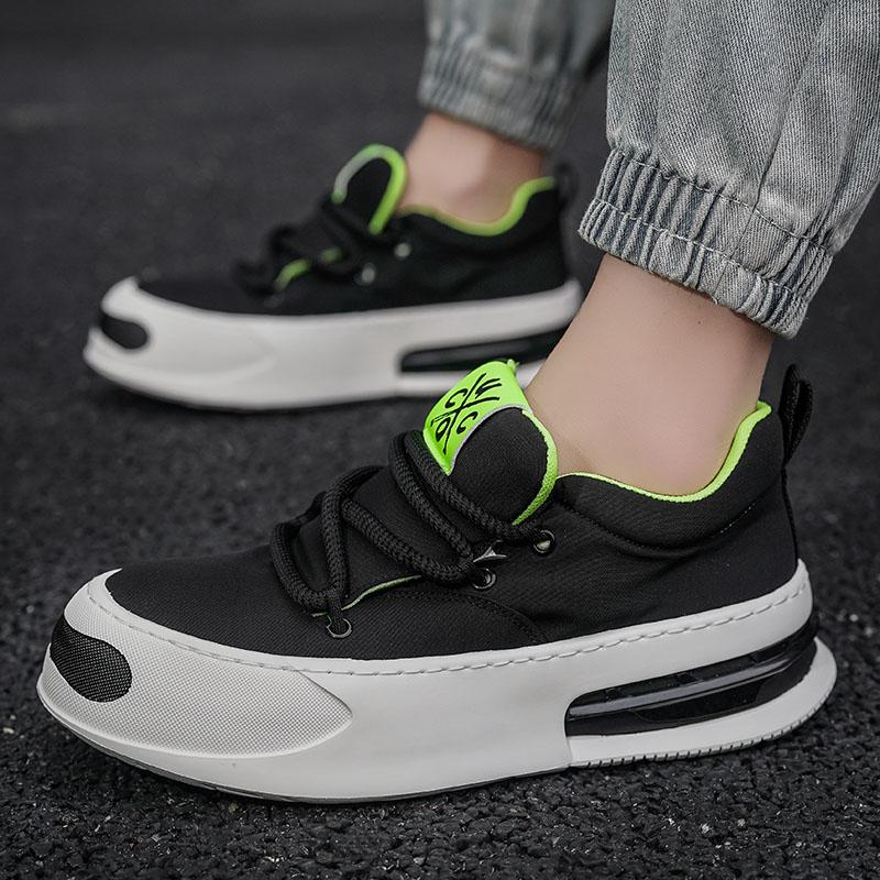 Уличные кроссовки из вулканизированной кожи — фото 5