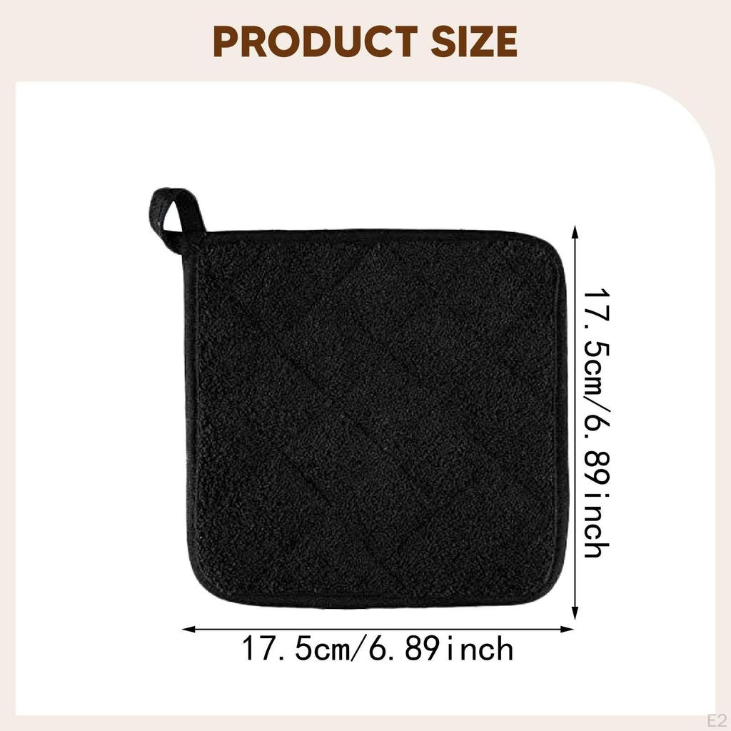 4 Kitchen Pads 6.89x6.89inch Trivet for Oven Use In Cooking And Baking