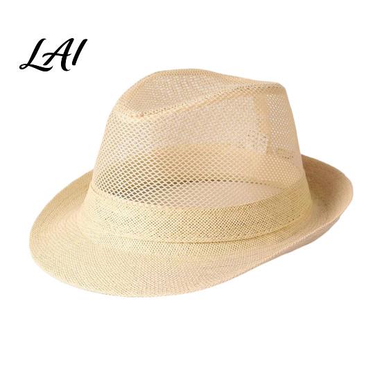 UV Protection Summer Hat Men's Breathable Sun Hat Mesh Wide Brim Fishing Cap for Middle Waterproof Aged Lightweight Foldable Outdoor Beach