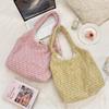 11 autumn new commuter plush shoulder bag large capacity tote bag women's casual vest bag