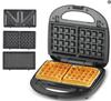 3-in-1 Waffle Breakfast Maker Donut Steak Sandwich Bread Maker Electric Griddle Toaster Multi-Functional Kitchen Appliance