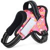 By Dog Dog Harness Gentle On the Suitable for and Large Easy To Put On and Take Super Cute Reflective At Adjustable Ergonomically 11 Colors To Choose