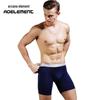 Aokuansu Men's Long Sport Boxer Briefs - Anti-Friction, Plus Size, For Running