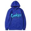Wish2026 New Cookies Printed Fleece Men's Autumn and Winter Thick Sweater Hoodie
