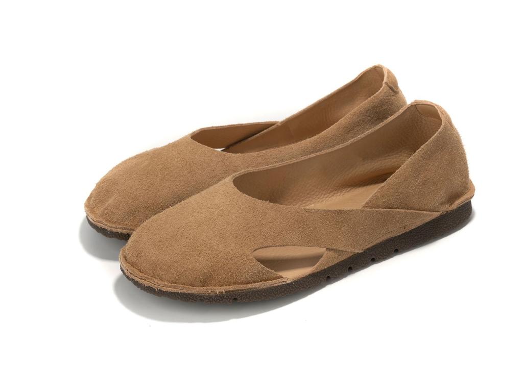 Leather Sandals Men's Soft Leather Soft Sole One Pedal First Layer Cowhide Men's Shoes New Flat Casual Shoes Men's