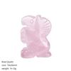1Pc Natural Semi-Precious Stone Carved Mini Horse Figurine 25-27x17-19mm Polished Crystal Pony Statue For Home Decor Reiki Healing Craft Gift