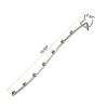 uxcell 27cm Stainless Steel Pegboard Tool Holder for and Silver 25-Pack Hooks, Wall-Mounted Workbenches, Garages, Kitchens, Shops,
