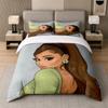 3Pcs Bed Set,Ariana Grande 1 Duvet Cover and 2 Pillowcases, Printed Bedding Decor For Guest Room