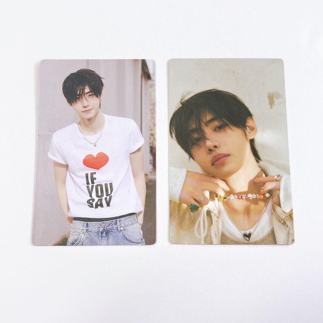 

[USED] ENHYPEN Trading Card Sung Hoon 2 Types Tin Case & Holder