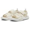 Puma SoftridePro Unisex Beach Sandals Beige Comfortable Flat Heel Hook And Loop 395429-04