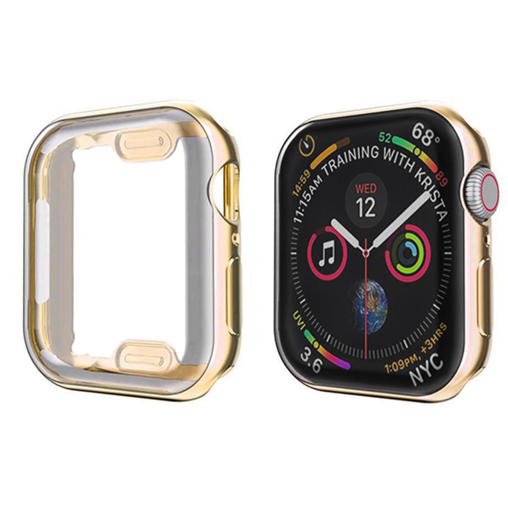 Screen Protector For Apple Watch Case 9 8 45mm 41mm 44MM 40MM TPU bumper Cover 42mm 38MM accessories Apple watch series 7 SE 6 3