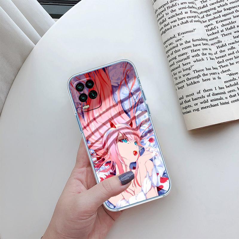BH49 Zero Two Transparent Phone Case for Motorola Moto Edge 20 30 40 50 S30 Fusion Ultra Pro Neo Lite + G200 G23