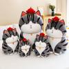 Emperor Cat Plush Toy - Crown Cat Sleeping Pillow & Birthday Gift