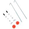 Universal Fixing Bracket SUV Truck Mount Holder Car Battery Hold Down J Bolts Battery Tray Hold Down Bolts Battery Fixing Holder