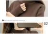 2025 Autumn/Winter Women's Plus Size Knit Fleece Sweater - Slimming, Cozy Inner Layer, Warm and Stylish.
