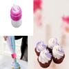 5Pcs Dual-color Tube Converter Tip Cream Bag Nozzles Fondant Cake Cupcake Decor