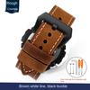 Retro Leather Watchband For Casio G-SHOCK MTG-B1000 MTG-G1000 26mm Modified MTGB1000 GST-W120L/W130L/S100/S110 Men's Watch Strap