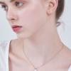 ELLE Jewelry Half Stone Point Necklace ELBRNN233