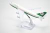 DYNASTIE TANG 16cm EVA Air Boeing B747 Modèle d'avion en alliage Jouet 1/400