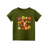 Toddler Girl Boy T-Shirts Kids Top Boys And Girls Printed Short Sleeved T-shirt
