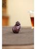 Zisha Tea Pet: Miniature Maitreya Buddha handcrafted by Liu Fengjun; a delightful, portable Zhong Kui piece for tea lovers.