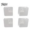 Weight Scale Storage Rack, Wall-Mounted Space-Saving Organizer, Adjustable Self Adhesive Scale Bracket, for Bathroom Gym Closet Laundry