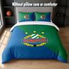 Rapid Wien FC Design Bed Bedding Set 1 Duvet Cover + 2 Pillowcases Soft Breathable Household Bed Linens