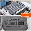 Для Toyota Land Cruiser 250 Prado LC250 Полный комплект, Алюминиевая багажная платформа на крышу со складной лестницей, Панель MOLLE и Внешний комплект OO1