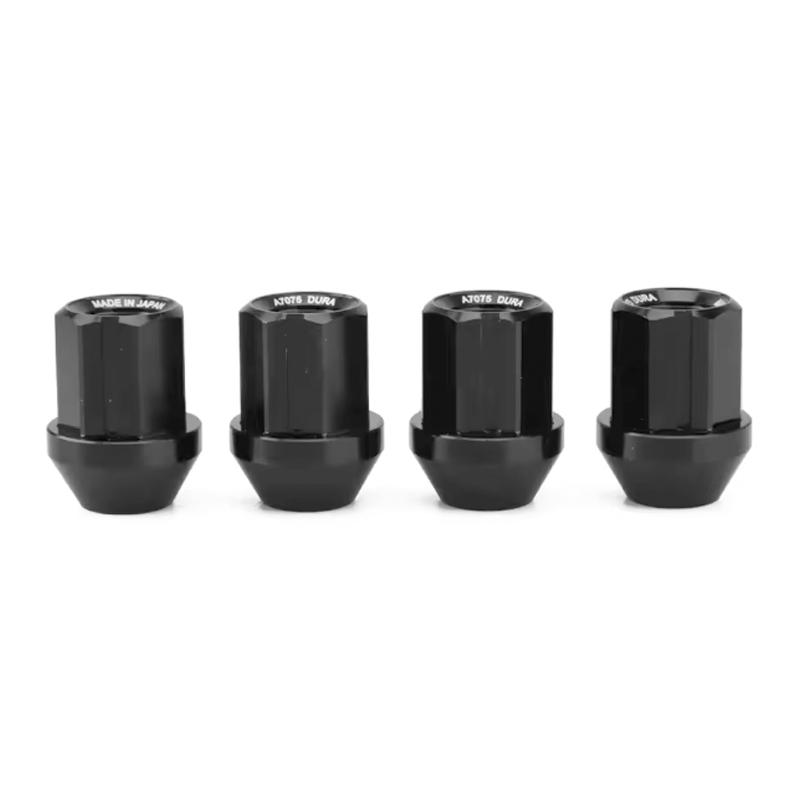 HEX 19mm 20 stuks Aluminium M12x1.5 Wielmoeren 32mm Lengte Racing Wielmoer Racing Gesmeed Stijl Auto Modificatie Rood Zwart Grijs