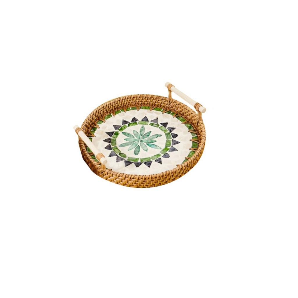 Retro Style Handwoven Basket User Friendly for Snacks Fruits Storage Natural Rattan Home Kitchens Decors in Various Sizes