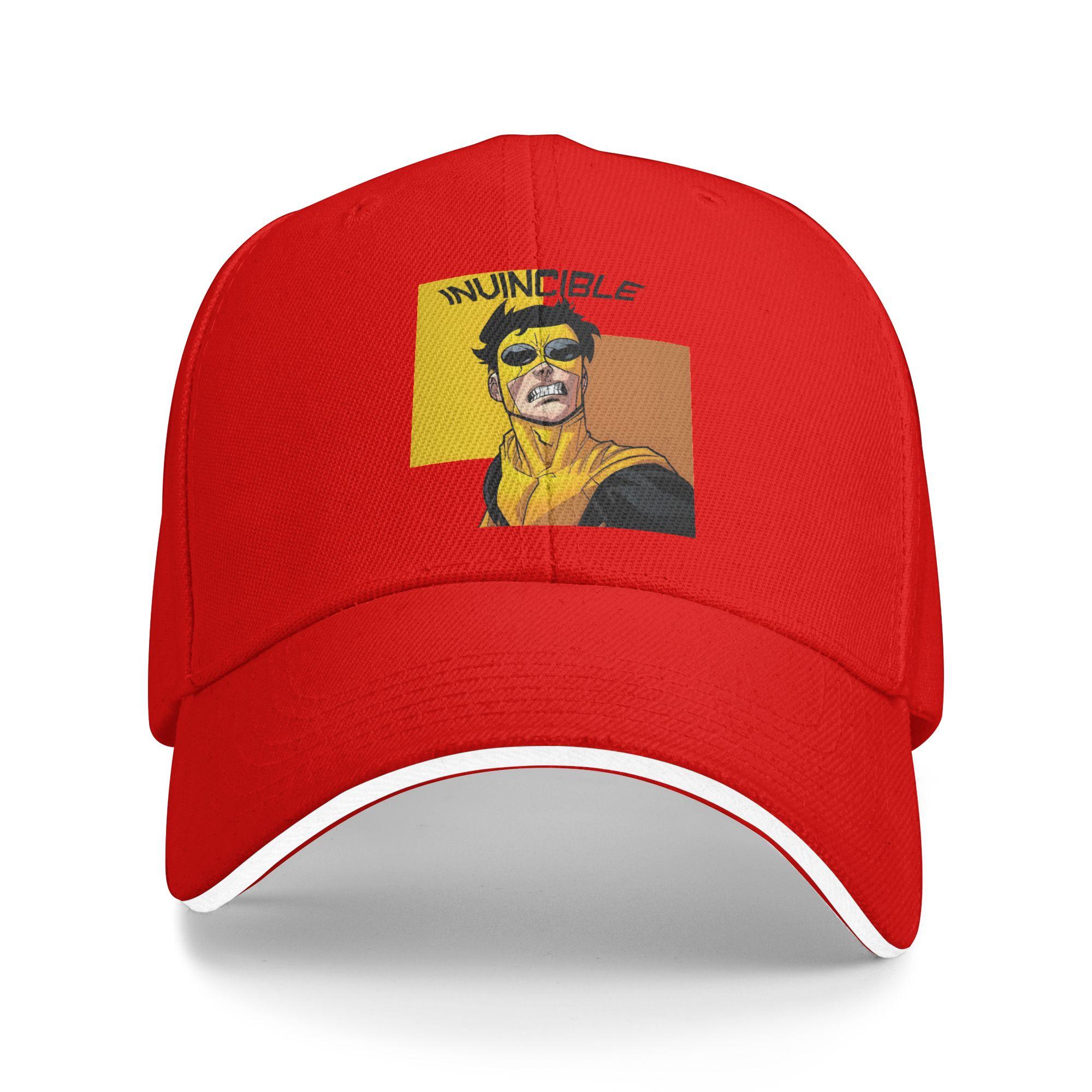 Summer Casual Baseball Cap Invincibles Mark Grayson Invincibles Hero Tennis Skate Trucker Hat For Unisex Adjustable Baseball Caps One Size