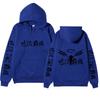 Tokyo Revengers Walhalla Double-sided Hoodie Chinese Print Wing Logo Long Sleeve Sweatshirt Women Men