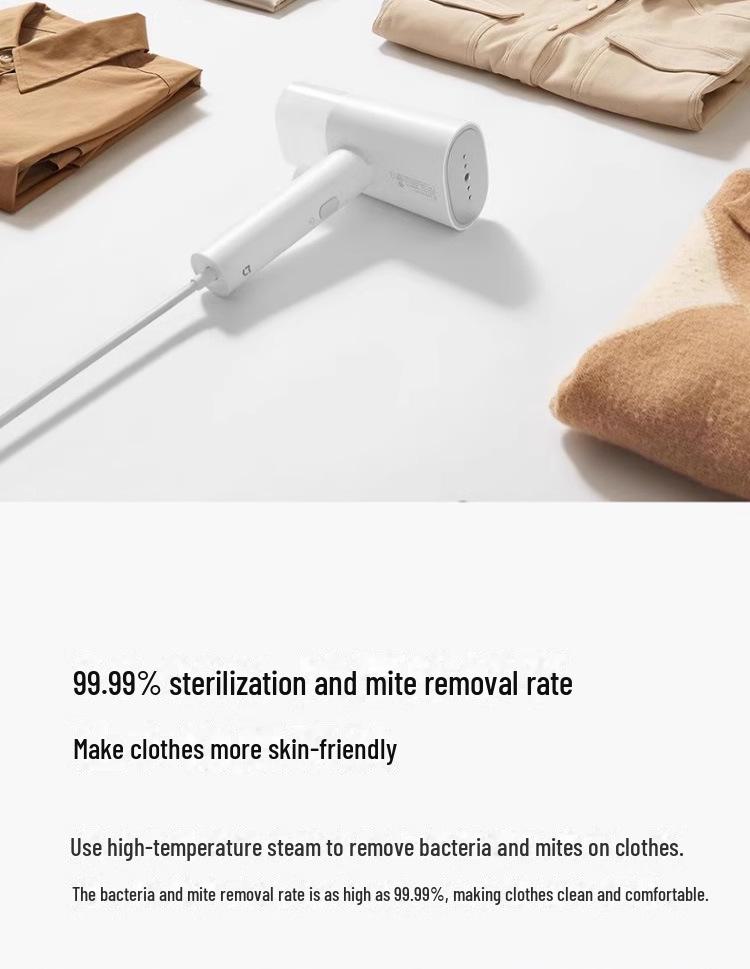 Xiaomi Tragbare Faltbare Handbügeleisenmaschine zur Faltenentfernung