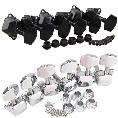 6pcs 3L 3R Guitar String Tuning Pegs Machine Heads Guitar String Button Tuner Musical Instrument Accessories